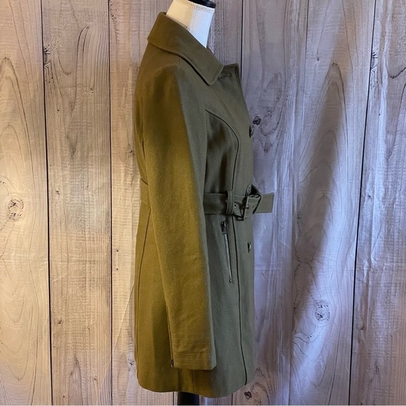 ✅2X Host Pick✅ Tulle by Anthropologie Wool Blend Belted Coat, Small - Picture 2 of 12